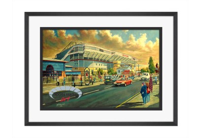 Upton Park Stadium' Going to the Match' Fine Art Print - West Ham United FC